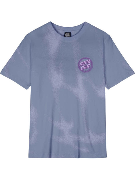 Women's Polka Dot Purple T-shirt