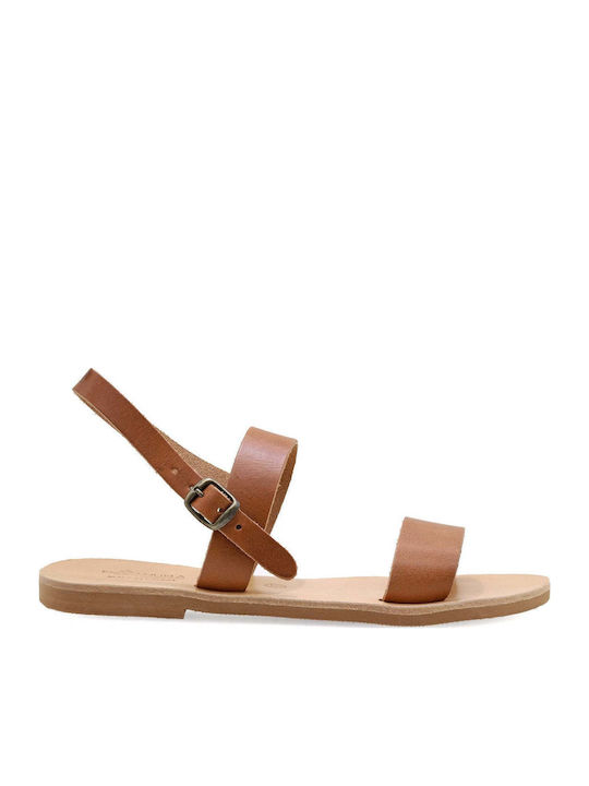 Flat Damen Sandalen Eyniki Blau