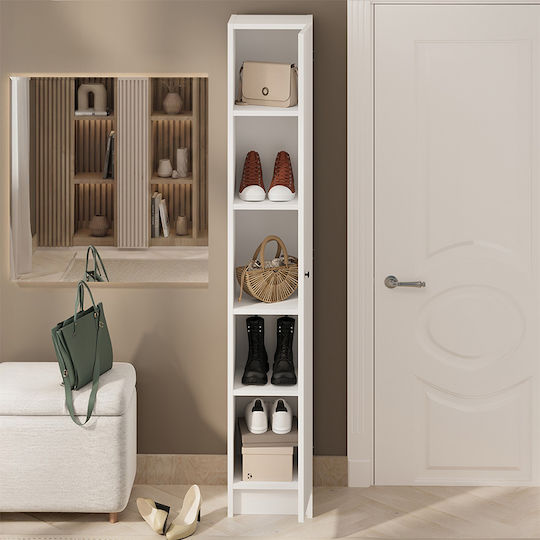 Buket Στήλη Κουζίνας Λευκό 29.8x32.1x175.2εκ.