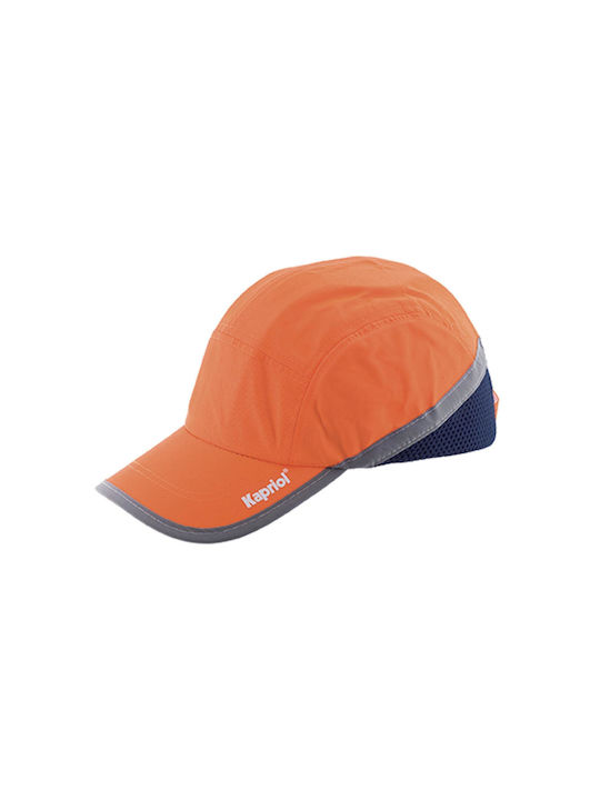 Kapriol Shockproof Protection Cap Hat Work Security Orange 28459