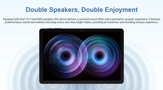 Doogee Tab G6 4G 11 Zoll (6GB/256GB) Graue