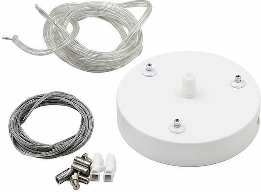 Adeleq Post Mounting for Lighting White 21-30