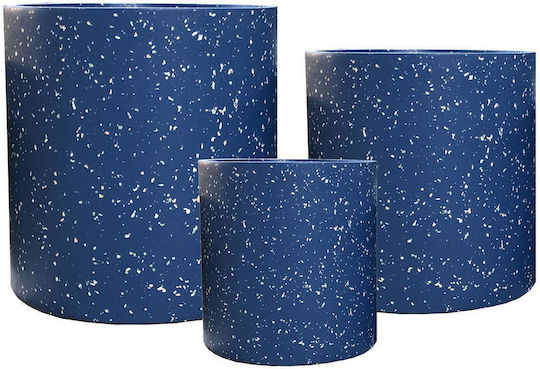 Supergreens Γλάστρα Πήλινη Μπλέ Terrazzo Supergreens Γλάστρα Πήλινη Μπλέ Terrazzo