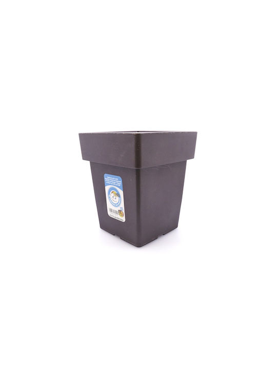 Et Plast Αναΐς Γλάστρα Πλαστική Μπρονζε 15x15x18εκ.