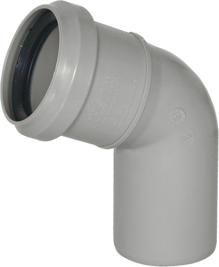Valsir Pipe Elbow Fitting Polypropylene 50mm 504031