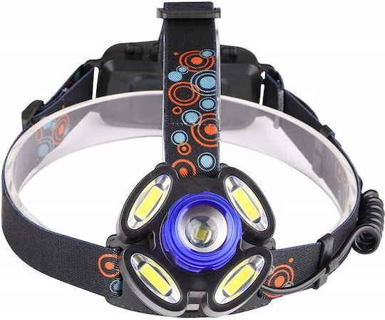 Rechargeable Headlamp LED with Maximum Brightness 5000lm