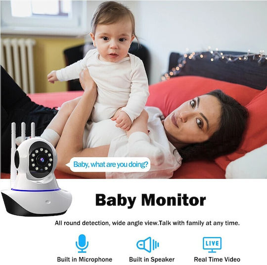 22400-710-00-05 IP Камера за Видеонаблюдение Wi-Fi HD 720P с Двупосочна Комуникация