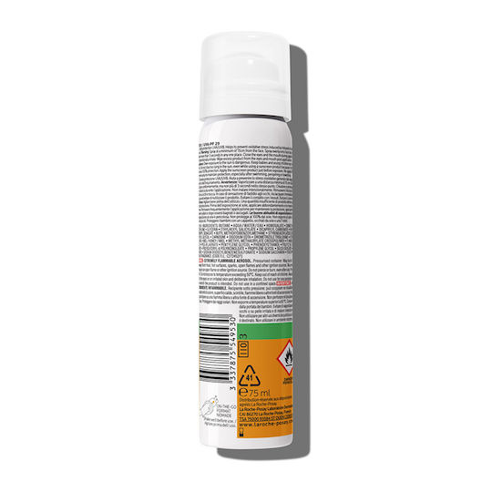 La Roche Posay Anthelios Anti Brillance Ultra Αδιάβροχο Αντηλιακό Mist Προσώπου SPF50 75ml