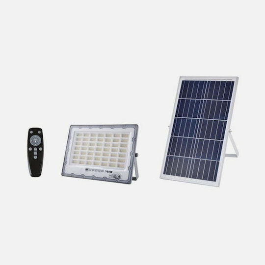 Redled Wasserdicht Solar LED Flutlicht 340W Warm zu kühlem Weiß mit Fernbedienung IP66