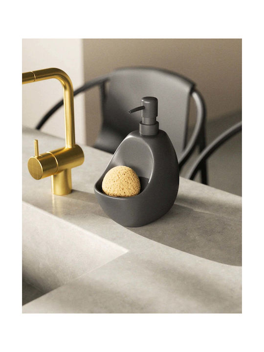 Umbra Joey Εντοιχιζόμενο Dispenser Κουζίνας Κεραμικό Μαύρο 750ml