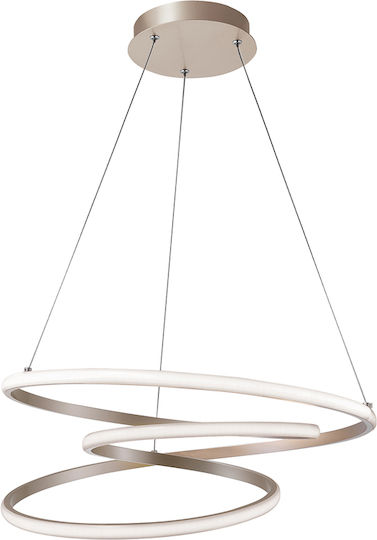 Viokef Cort Dekorative Lampe Silber