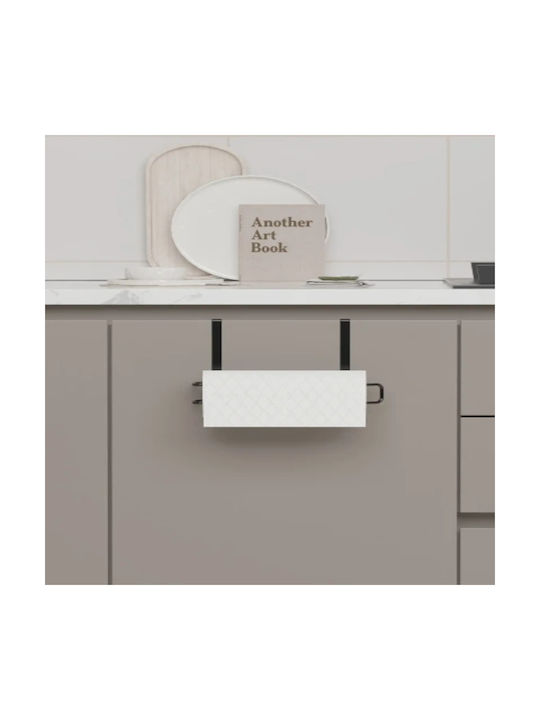 Femmit Metallic Hanging Paper Towel Holder Black 24×16 Cm
