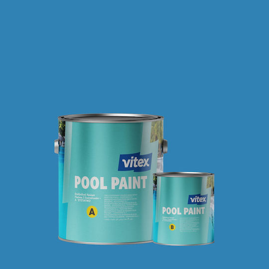 Vitex Pool Paint Vopsea pentru piscină Albastru 3.5lt