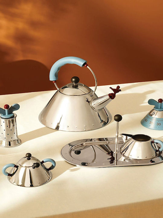 Alessi Βραστήρας Ανοξείδωτος Γκρι 2000ml