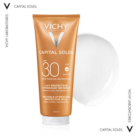 Vichy Capital Soleil Protecție Solară Rezistentă la Apă pentru Față & Corp SPF30 300ml