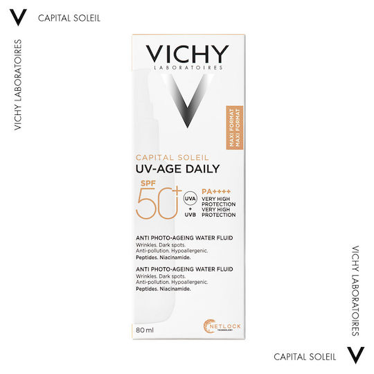 Vichy Capital Soleil UV-Age Daily Αντηλιακή Κρέμα Προσώπου SPF50+ 80ml