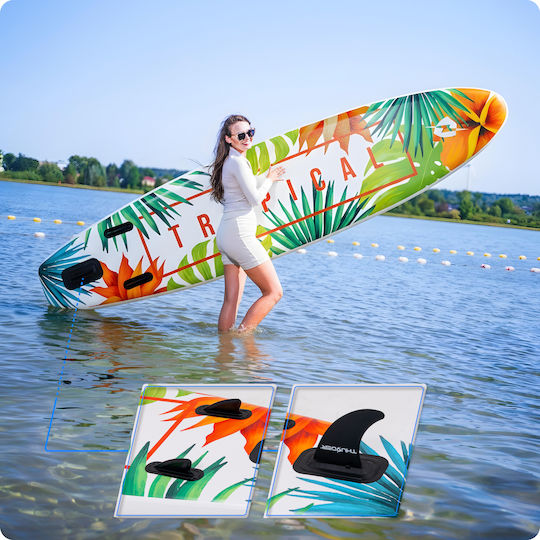Thunder Aufblasbare SUP Board mit Länge 3,2m Orange