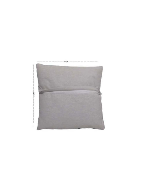 SteweHome Decorative Pillow Case Velvet Multicolour 43x43cm