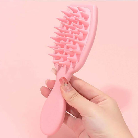 Brush Scalp Massager Ροζ