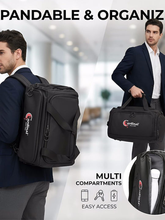 Cardinal Backpack Αδιάβροχο 24lt Μαύρο