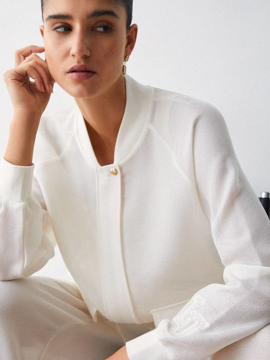 Women's Bomber Jacket Coconut Milk