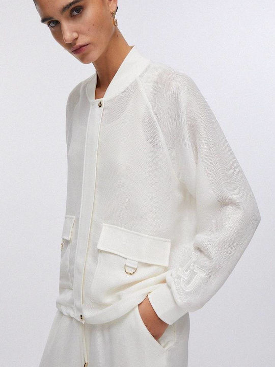 Women's Bomber Jacket Coconut Milk