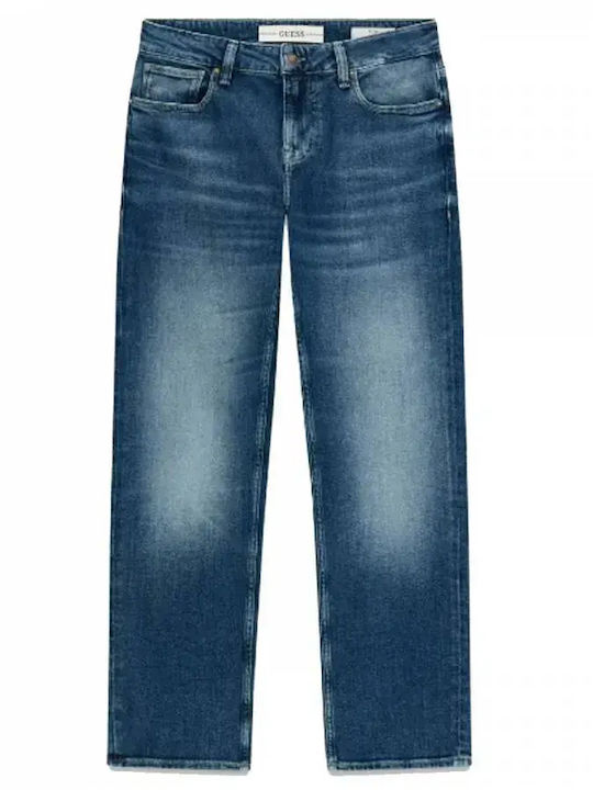 Angels Men's Jeans Pants with Slim Fit Mid Blue
