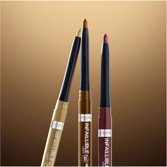 L'Oreal Paris Infaillible Grip Liner 36H Gel Μαλακό Μολύβι Ματιών 14 Champagne