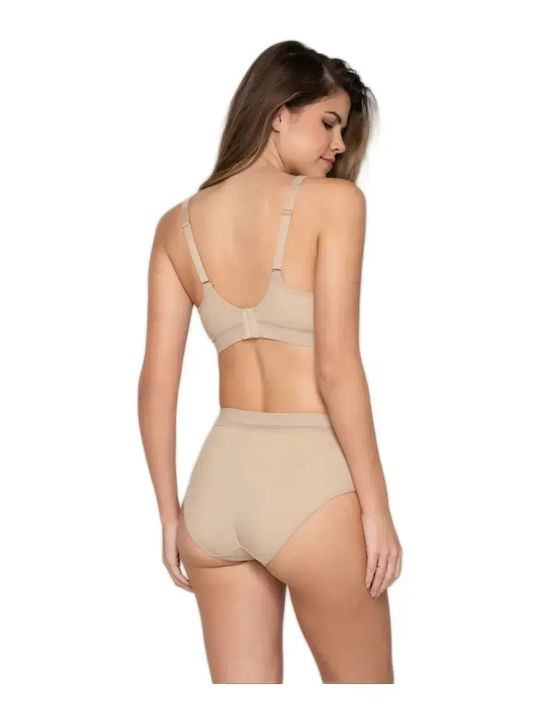Beige Athletic Bra
