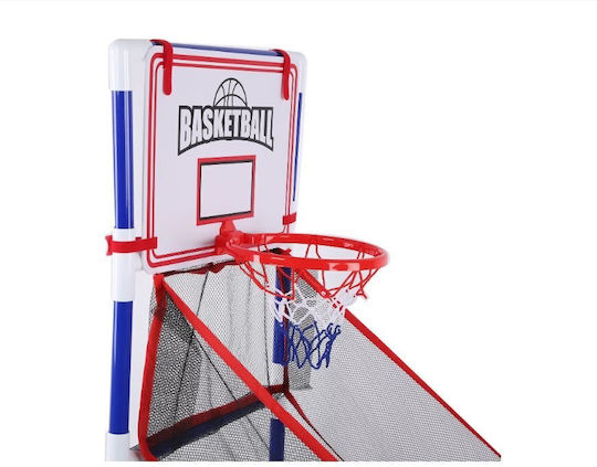 ikonka Kinder-Basketballkorb Innen mit Ständer und Ball