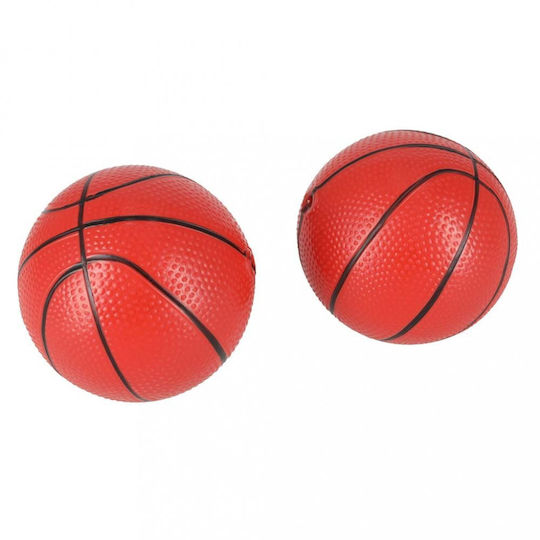 ikonka Kinder-Basketballkorb Innen mit Ständer und Ball