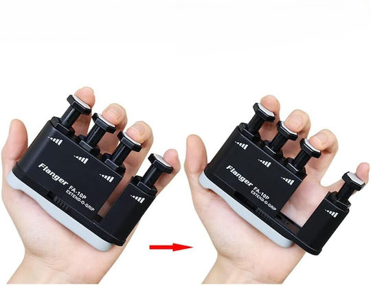 Finger - Hand Trainer Black with Soft Resistance