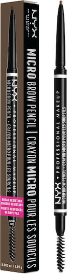 NYX Professional Makeup Micro Pencil for Eyebrows 01 Taupe