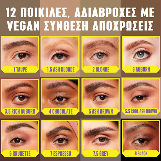 NYX Professional Makeup Micro Pencil for Eyebrows 01 Taupe