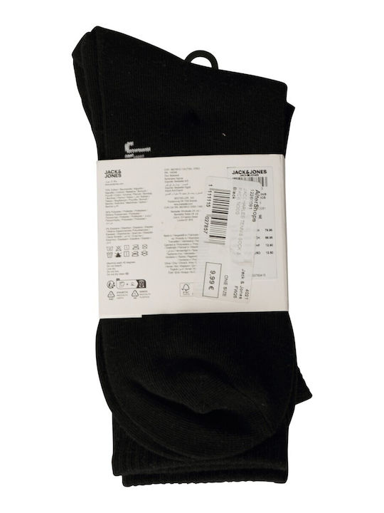 Jack & Jones Ανδρικές Κάλτσες Black 3Pack