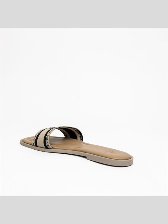 Women's Flat Sandals Beige