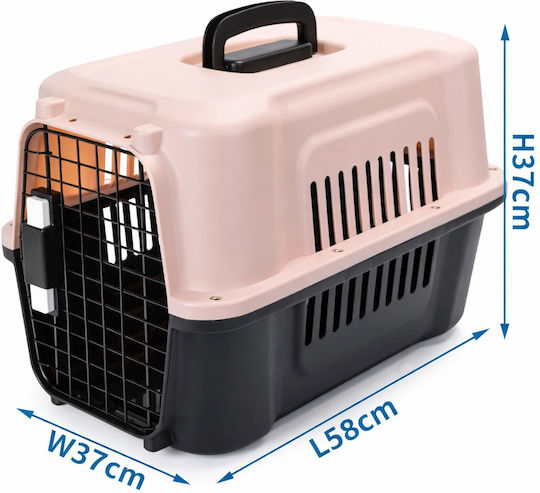 Nobleza Dog and Cat Carrying Bag Black M58xP37xY37cm