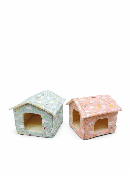 Nobleza Dog Bed House Pink 42.5x39cm