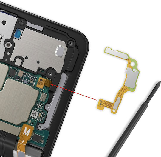 Frc Audio Earpiece Лентов Кабел Galaxy S25 Edge Service Pack Зелен