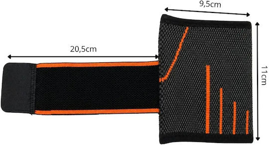 Brățară Elastică Pentru Încheietură Reglabilă Velcro Antrenament Utilizare Zilnică