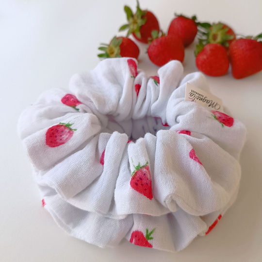 Magnolia Handmade Scrunchie Tutti Frutti (Τυχαία Επιλογή)
