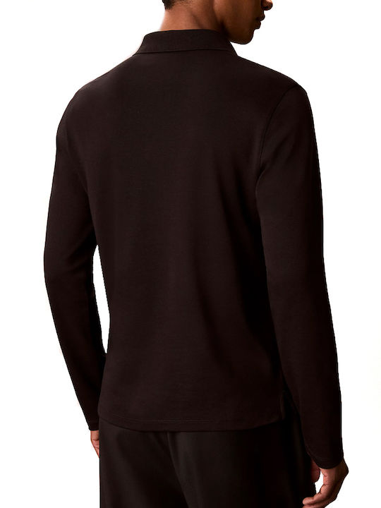 Calvin Klein Polo Μπλούζα Μαυρο
