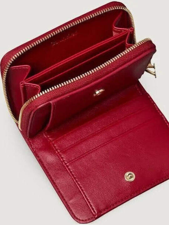 Wallet Δερμάτινο Γυναικείο Πορτοφόλι Καρτών Κόκκινο