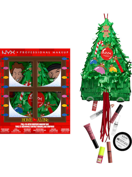 Nyx Professional Makeup Home Alone Cutie Supriză de Machiaj în Formă de Brad de Crăciun 1 Bucată