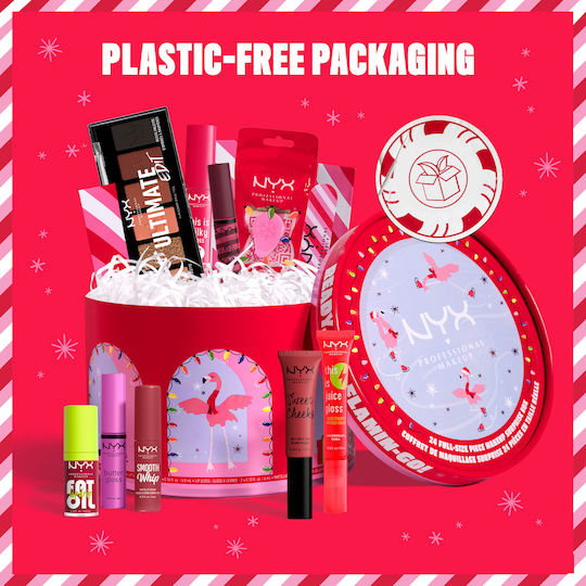NYX Professional Makeup Fa. La. La. La. Land. Ready. Set. Flamin-go! Make-up-Set Full-Sized Makeup Holiday Gift Box - Limitierte Auflage Flamin-Go