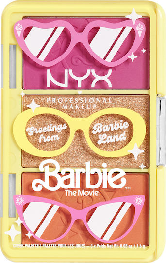 NYX Professional Makeup Barbie Palette Make-up 3.9gr