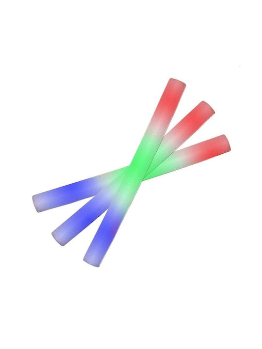 Set 10 Foam Led Sticks 46 Cm Length Parties