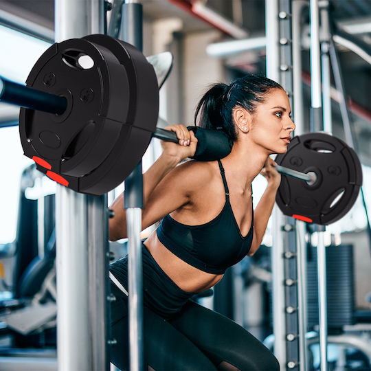 Sportnow Δίσκος 1 x 7.5kg Φ25mm με Λαβές
