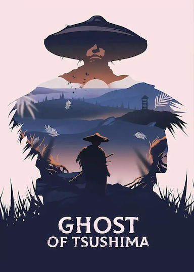 Ghost Of Tsusima | Art Style Edition Ξύλινο