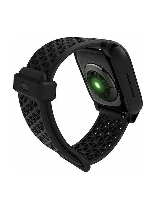 Catalyst Impact Protection Silicone Case in Black Colour for Apple Watch 44mm Series 4 5